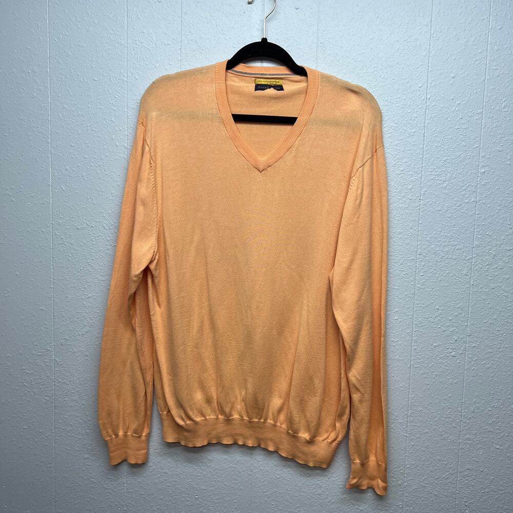 Charter Club Men's Supima Cotton Sweater Large Workwear Office Casual Career